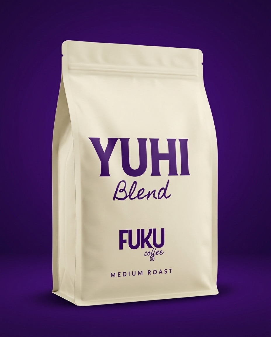 FUKU YUHI Blend — medium roast coffee bag